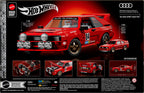 Mattel Brick Shop Hot Wheels '84 Audi Sport quattro Building Set