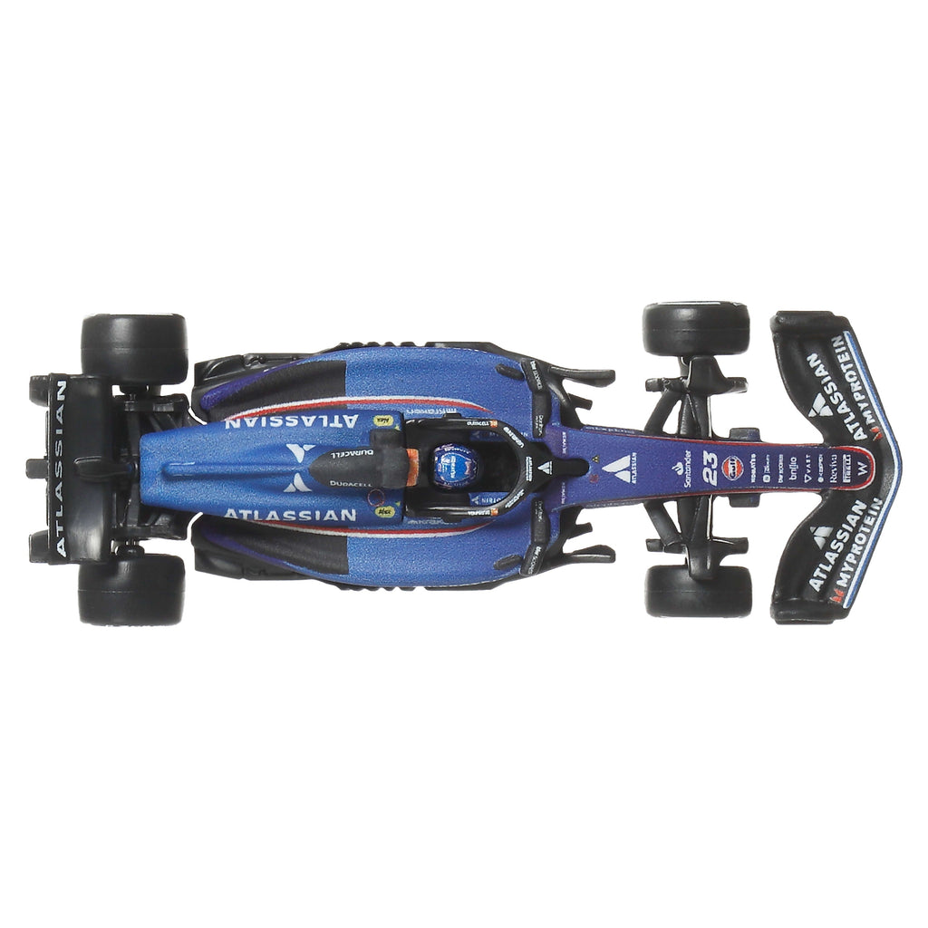 Hot Wheels Premium Atlassian Williams Racing 2025 Formula 1® Team #23 Alex Albon & Team #55 Carlos Sainz