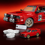 Mattel Brick Shop Hot Wheels '84 Audi Sport quattro Building Set