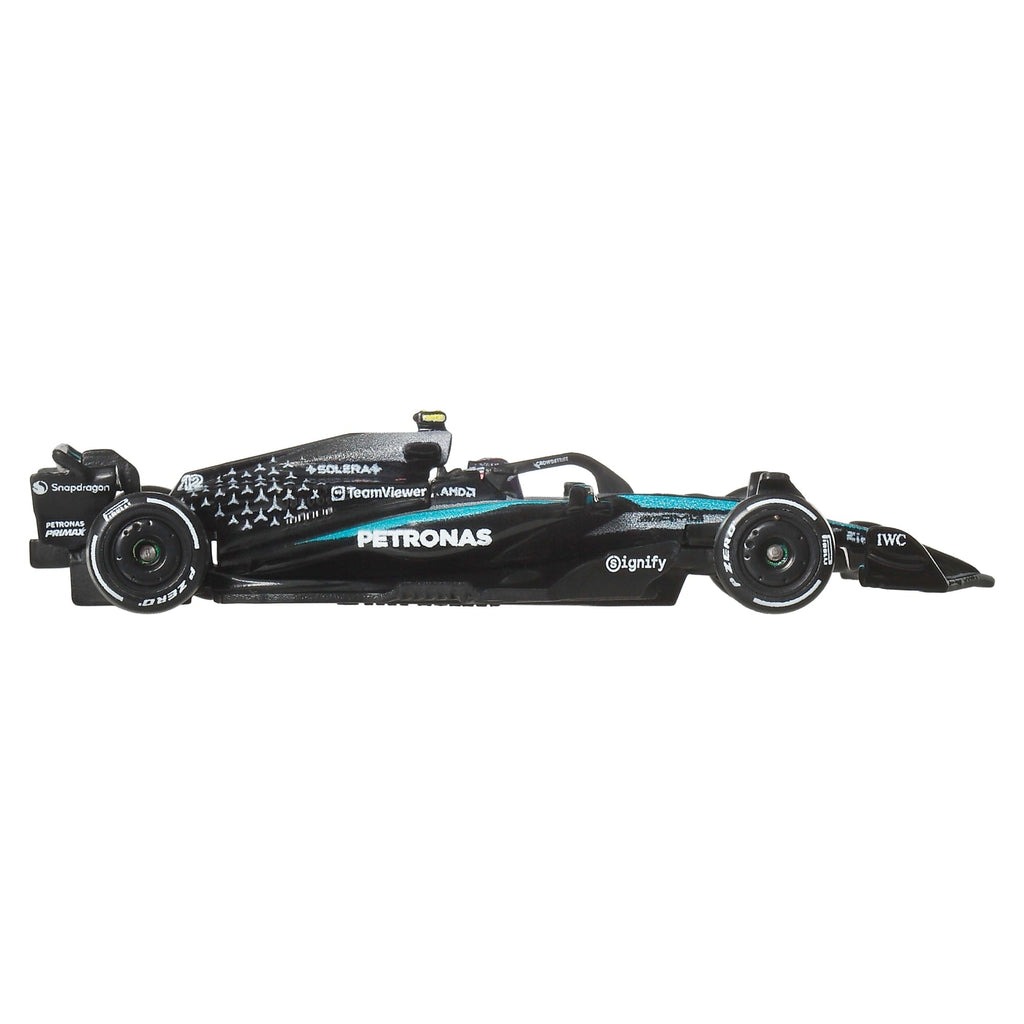 Hot Wheels Premium Mercedes 2025 Formula 1® Team #63 & Team #12