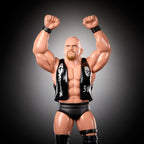LJN WWE Superstars “Stone Cold” Steve Austin Action Figure & Poster