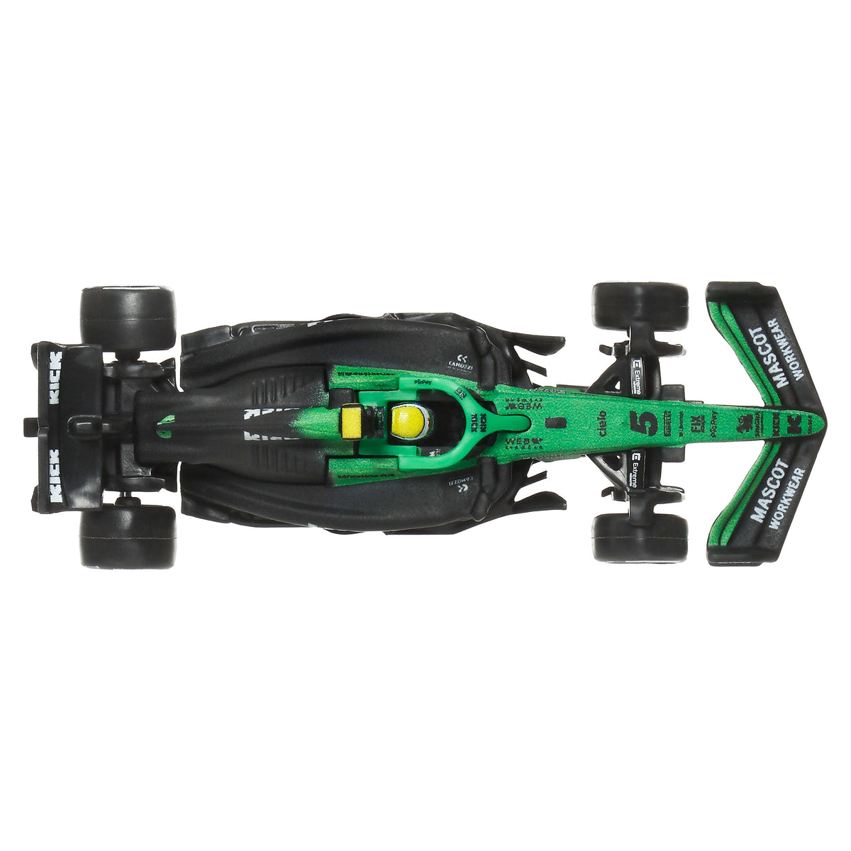 Hot Wheels Premium KICK Sauber 2025 Formula 1® Team #27 Nico Hülkenberg & Team #5 Gabriel Bortoleto