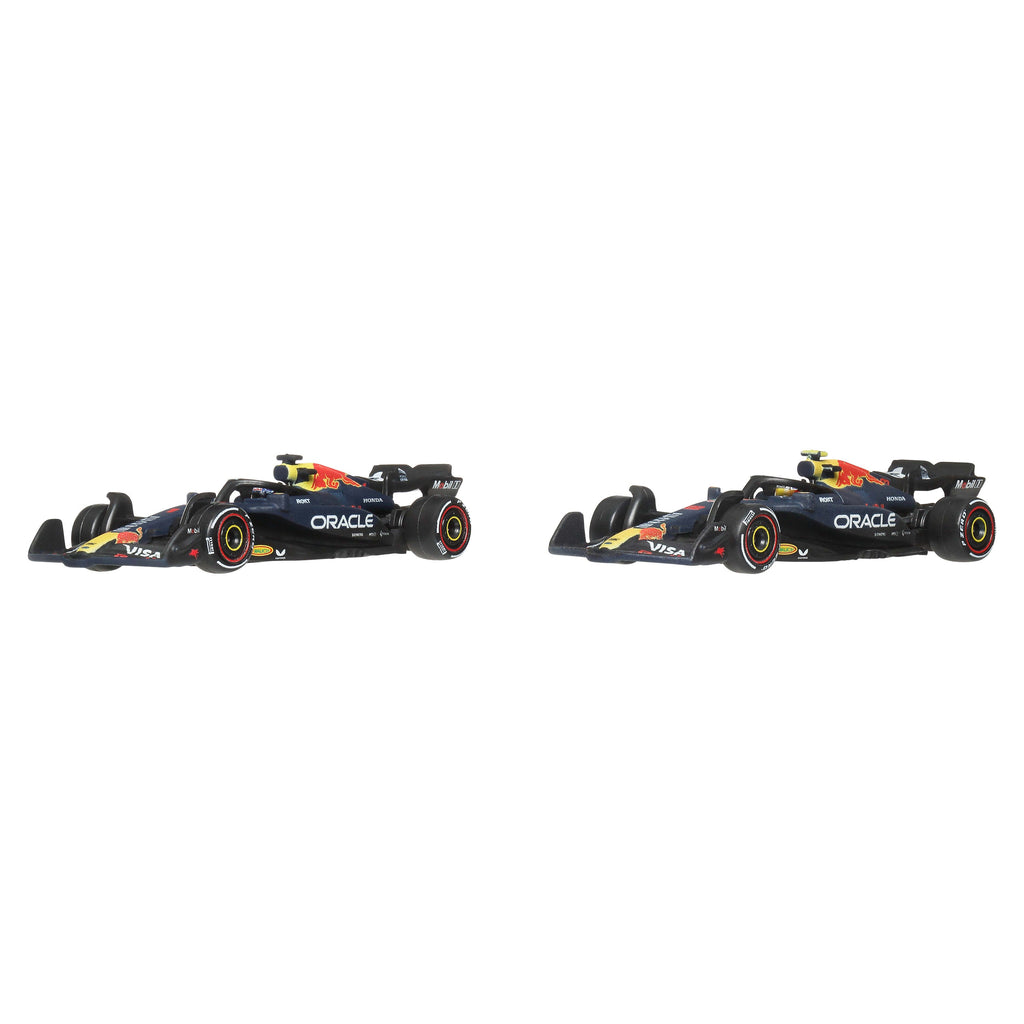 Hot Wheels Premium Oracle Red Bull Racing 2025 Formula 1® Team #22 Yuki Tsunoda & Team #1 Max Verstappen