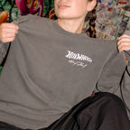 Hot Wheels x Kenny Scharf Black Embroidered Sweatshirt