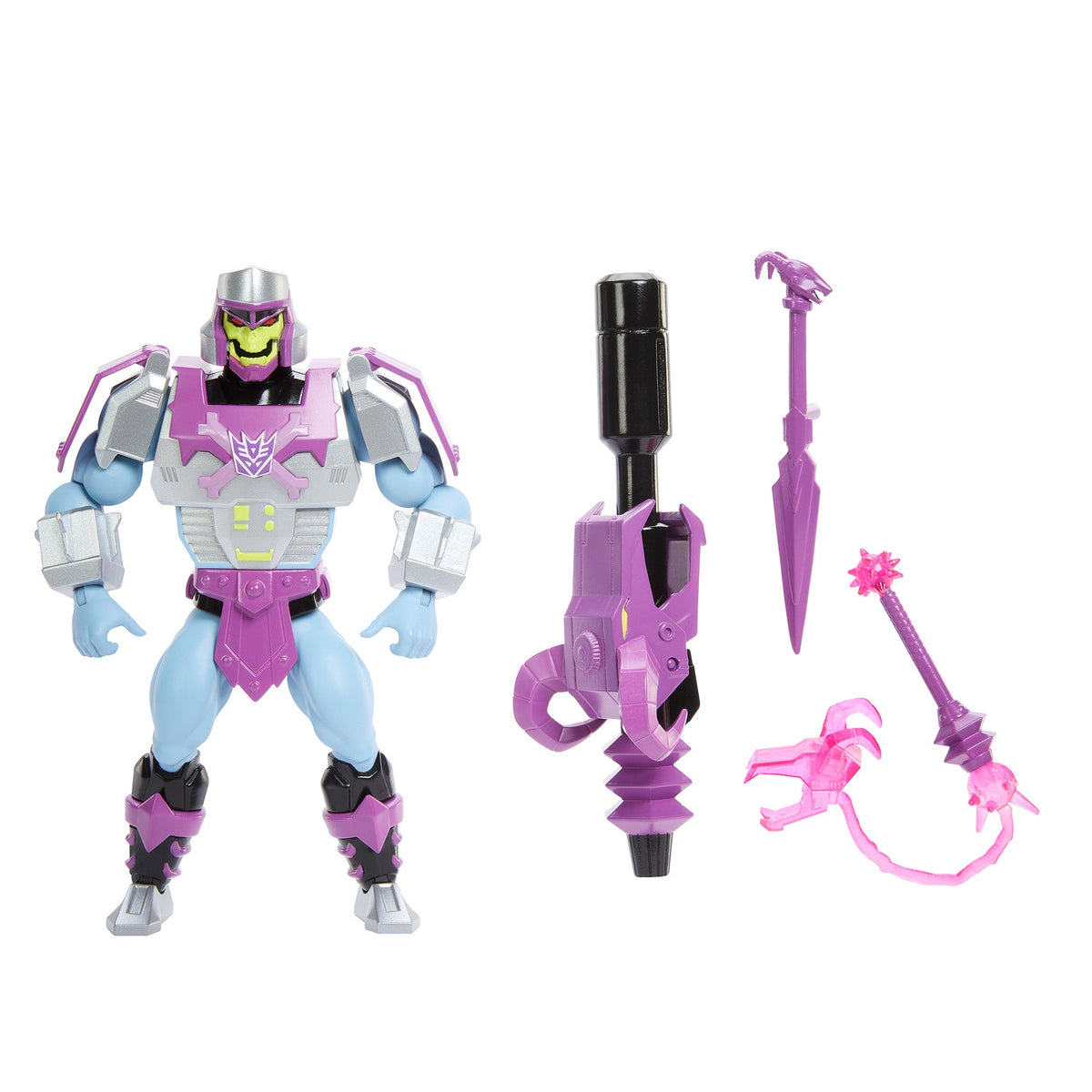 Masters of the Universe x Transformers Megatron Armor Skeletor Action Figure