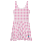 Gingham Print Dress - Barbie the Movie
