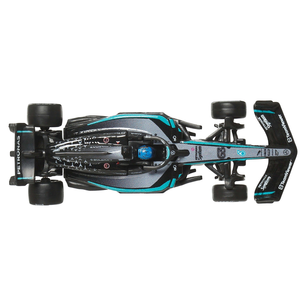 Hot Wheels Premium Mercedes 2025 Formula 1® Team #63 & Team #12