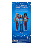 Barbie Holiday Sweater Doll with Brunette Wavy Hair