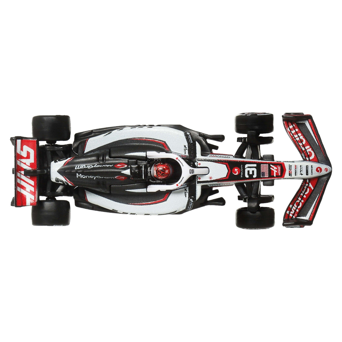 Hot Wheels Premium  MoneyGram Haas 2025 Formula 1® Team #31 & Team #87