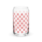 Barbie Checkerboard Icons Cutie Clear Glass
