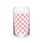 Barbie Checkerboard Icons Cutie Clear Glass