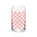 Barbie Checkerboard Icons Cutie Clear Glass