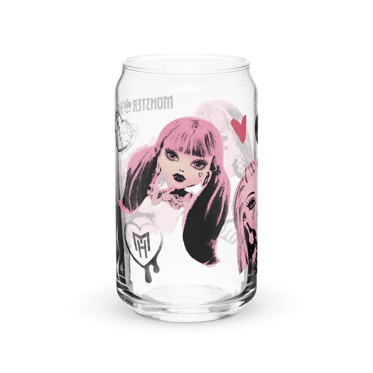 Monster High Ghoulentines Clear Glass