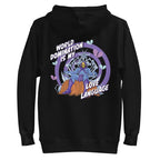 Masters of the Universe Skeletor Love Language Embroidered Black Hoodie