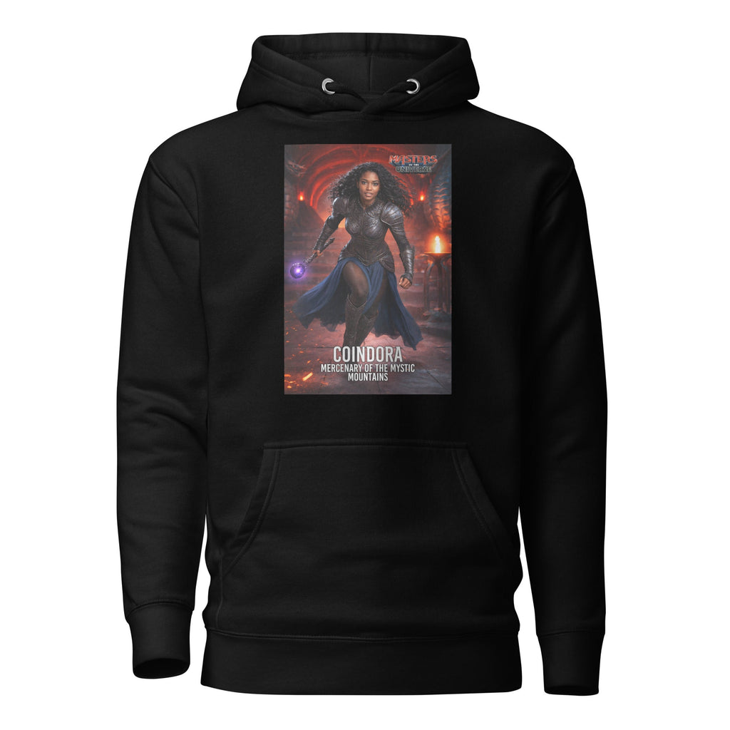 Masters of the Universe Become Eternian Customizable Black Hoodie
