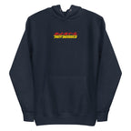 Hot Wheels in Katakana Navy Embroidered Hoodie