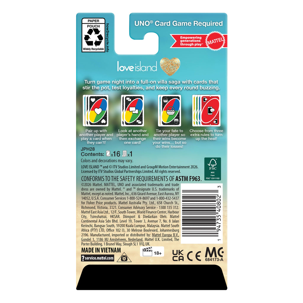 UNO Add-On Pack Love Island