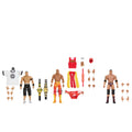 WWE Elite Collection John Cena, Hulk Hogan, and Batista Action Figure 3-Pack