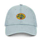 Polly Pocket Logo Light Blue Denim Hat