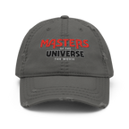Masters of the Universe The Movie Logo Grey Dad Hat