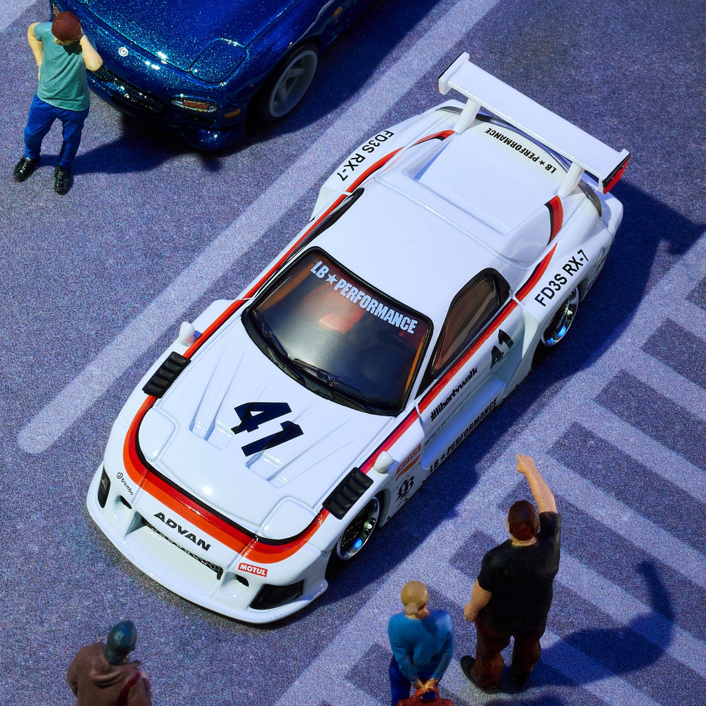 Hot Wheels Elite 64 Mazda RX-7 Liberty Walk