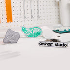 Hot Wheels x Daniel Arsham Patches & Sticker Set