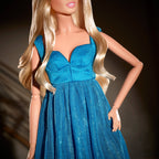 Claudia Schiffer Supermodel Barbie Doll in Versace Gown | Mattel Creations
