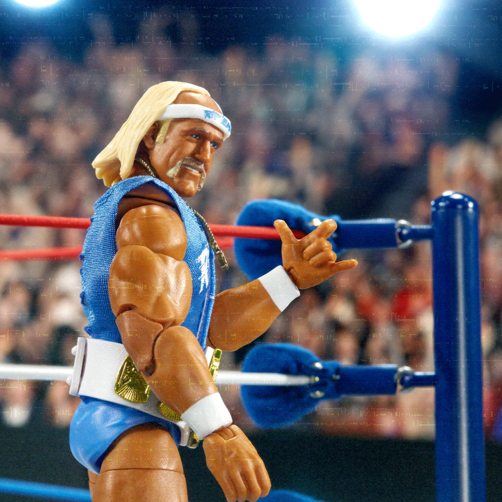 WWE No Holds Barred Ultimate Edition Hulk Hogan & Zeus Collectible Figures
