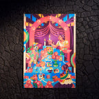 UNO Canvas Día de Muertos Card Game