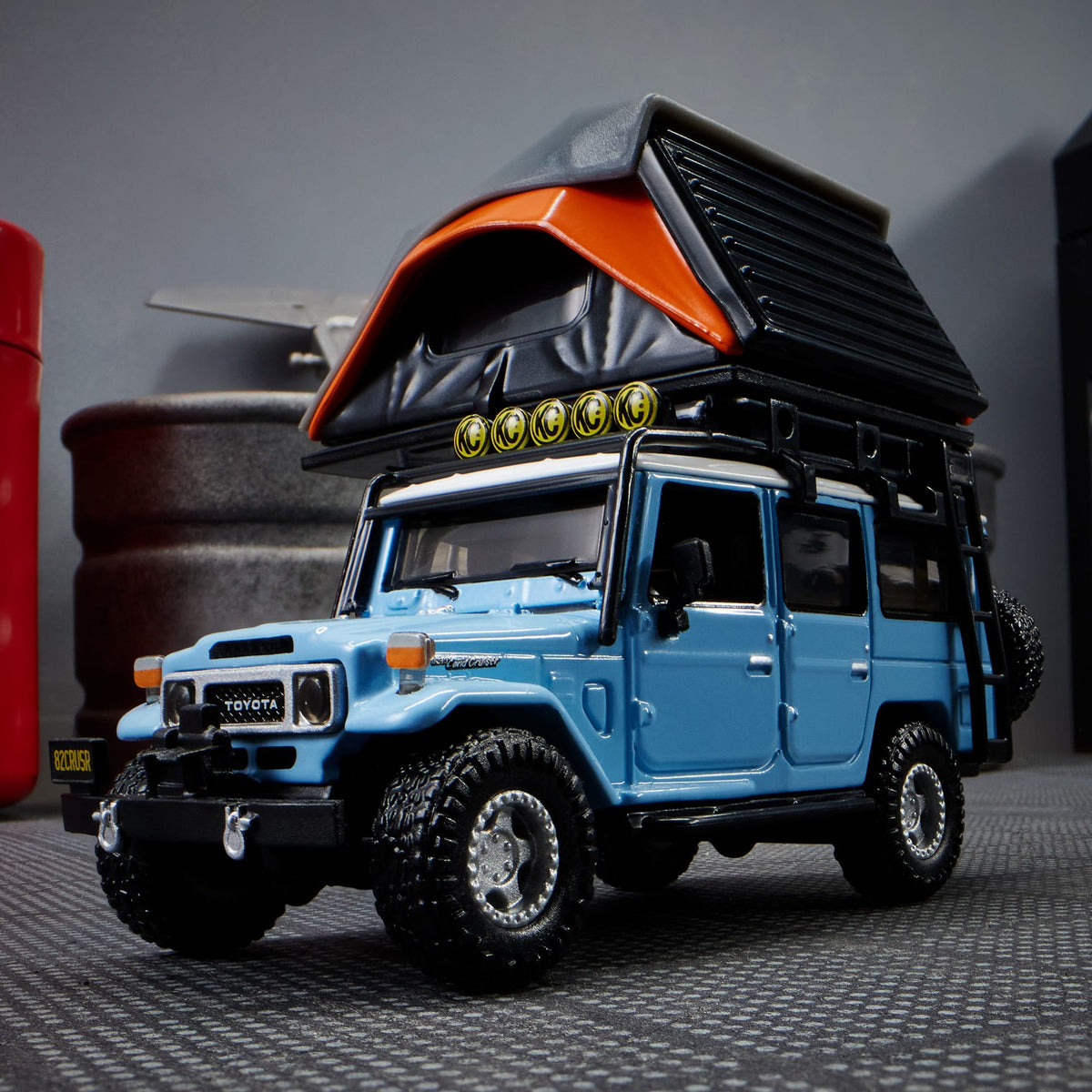 Hot Wheels Elite 64 Mod Shop 1982 Custom Toyota Land Cruiser FJ45 Troopy