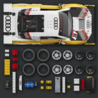 Mattel Brick Shop Hot Wheels ‘15 Audi R8 LMS Building Set