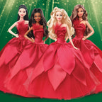 2022 Holiday Barbie Doll, Blonde Hair