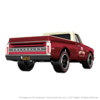 Hot Wheels RLC sELECTIONs 1969 Chevy C-10