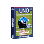 UNO Fandom NFL New York Giants Game Deck