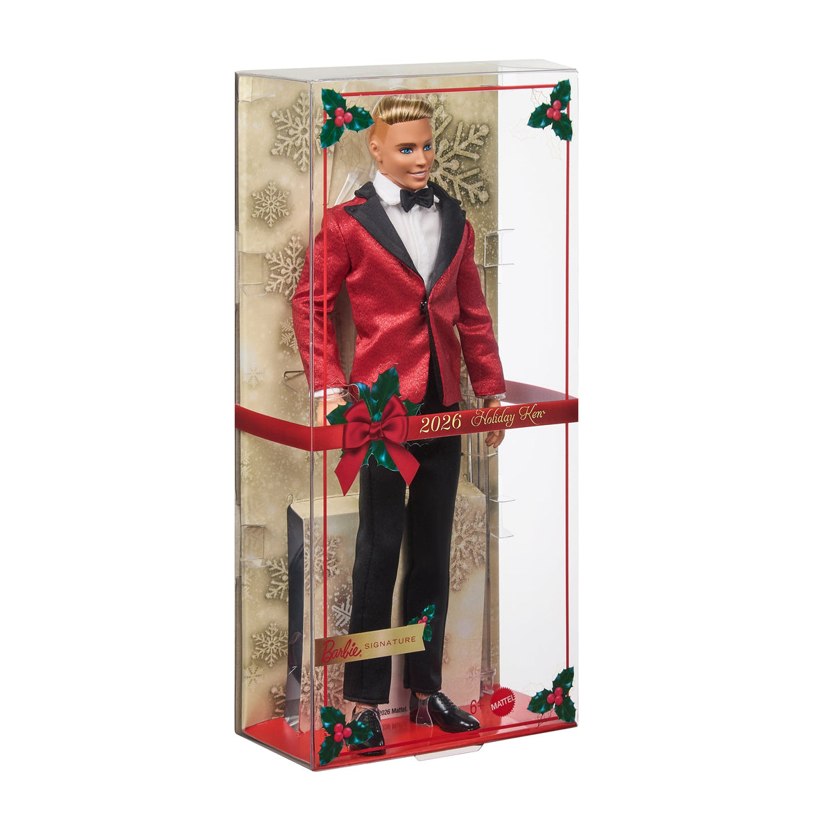 Barbie Signature 2026 Holiday Ken Doll with Blonde Hair