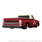 Hot Wheels RLC sELECTIONs 1969 Chevy C-10