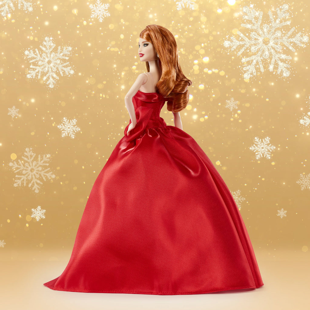 Barbie Signature 2026 Holiday Barbie Doll with Red Hair