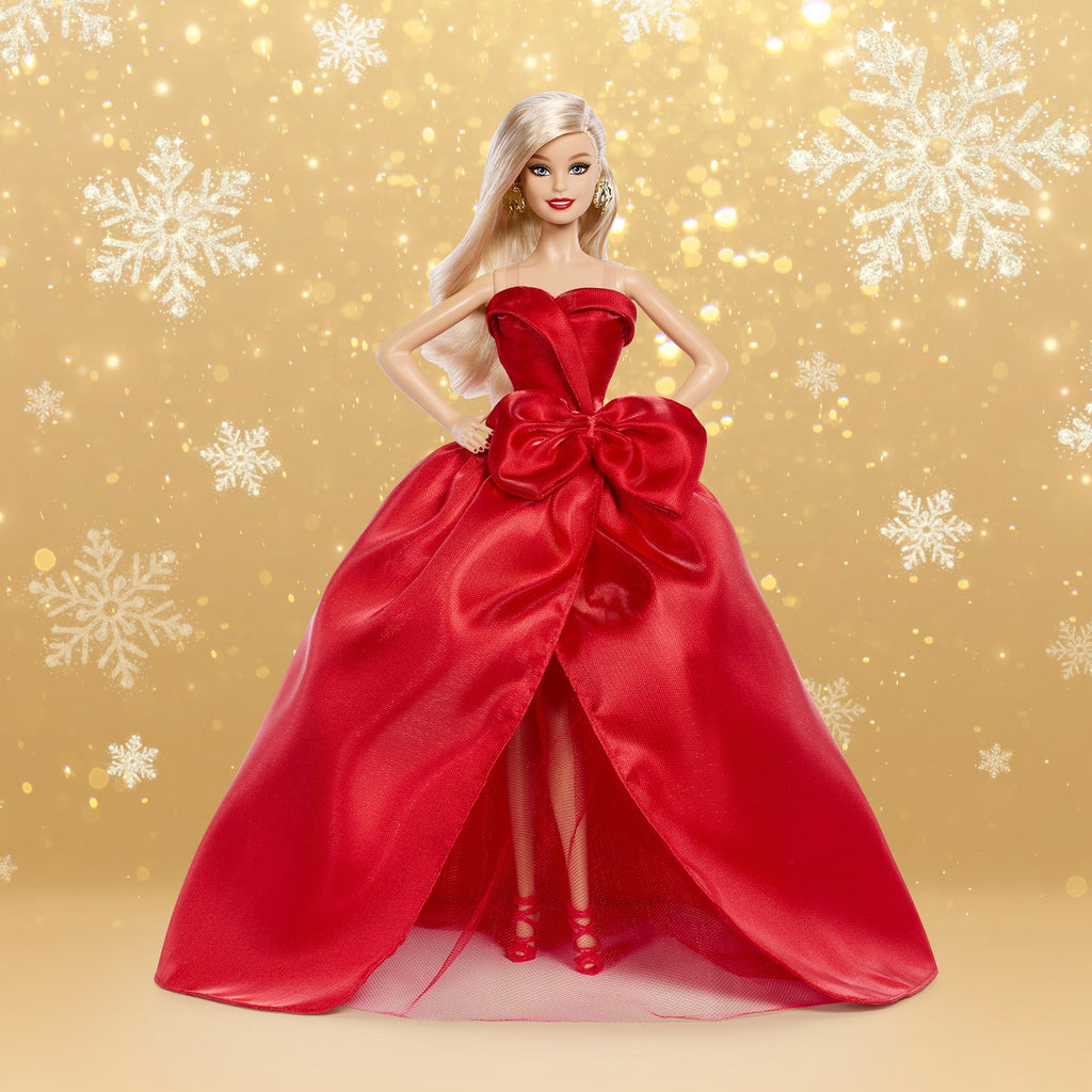 Barbie Signature 2026 Holiday Barbie Doll with Blonde Hair