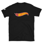 Hot Wheels Core Logo Short-Sleeve Black Unisex T-Shirt