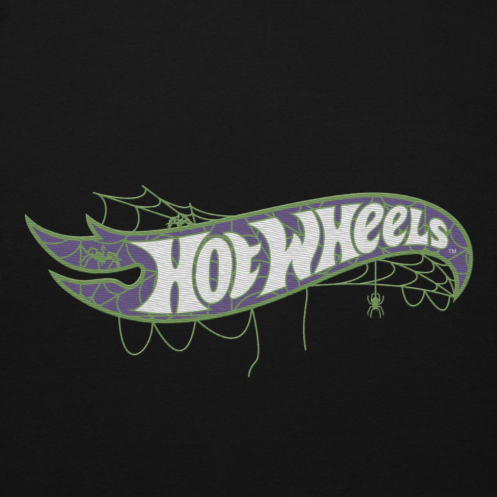 Hot Wheels Spiderweb Logo Embroidered Hoodie