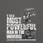 Masters of the Universe Laser Power He-Man Grey T-shirt