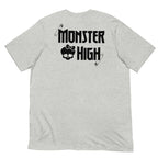 Monster High Brooch Embroidered Grey T-Shirt