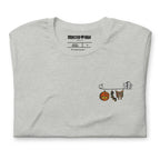 Monster High Brooch Embroidered Grey T-Shirt