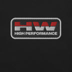 Hot Wheels High Performance Racing Embroidered Black T-Shirt