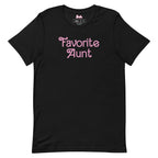 Barbie Favorite Aunt Black T-Shirt