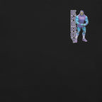 Masters of the Universe Gym Bro Skeletor Ab Power Black T-shirt