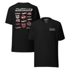 Hot Wheels High Performance Racing Embroidered Black T-Shirt