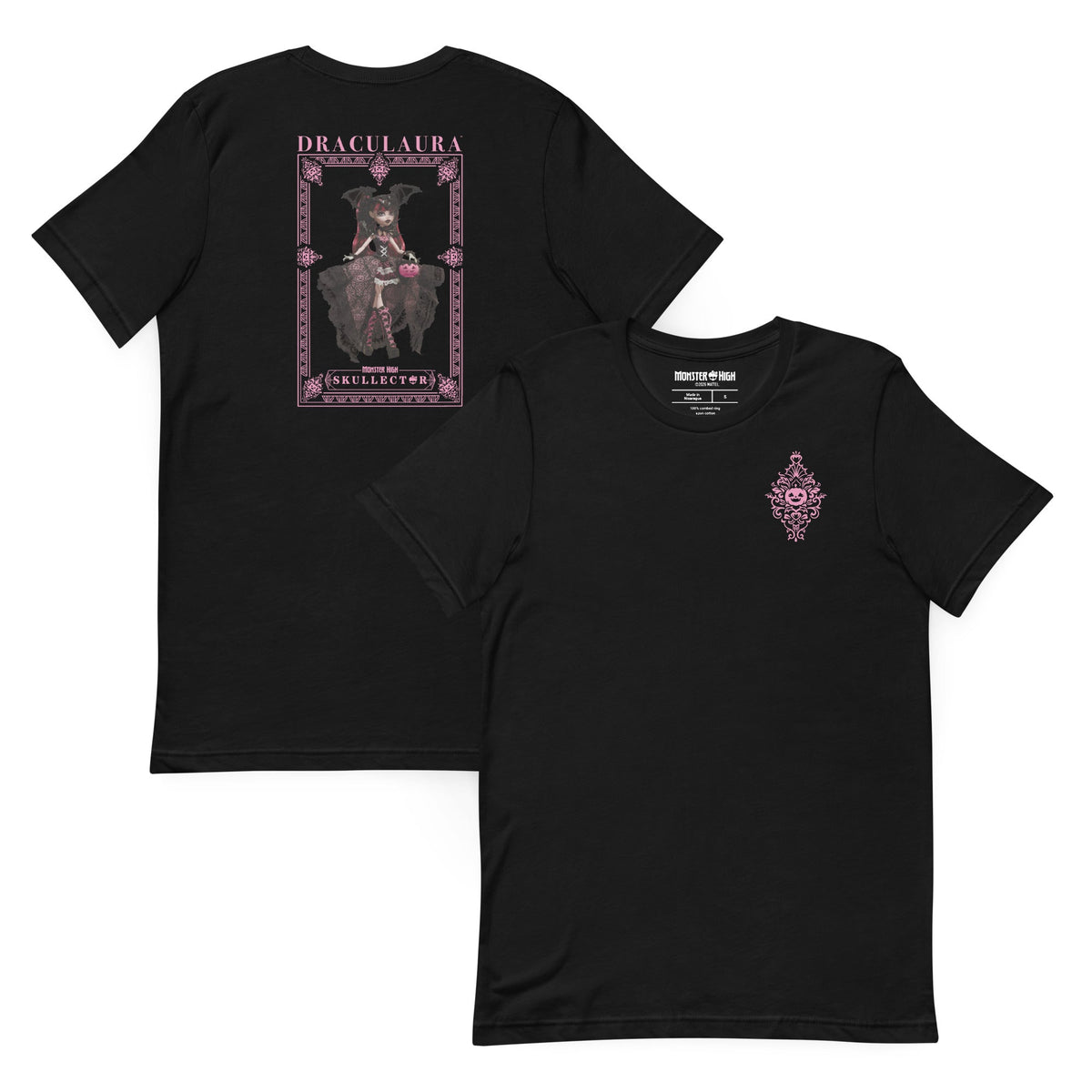 Monster High Draculaura Halloween Edition Black T-shirt