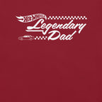 Hot Wheels Legendary Dad Red T-Shirt