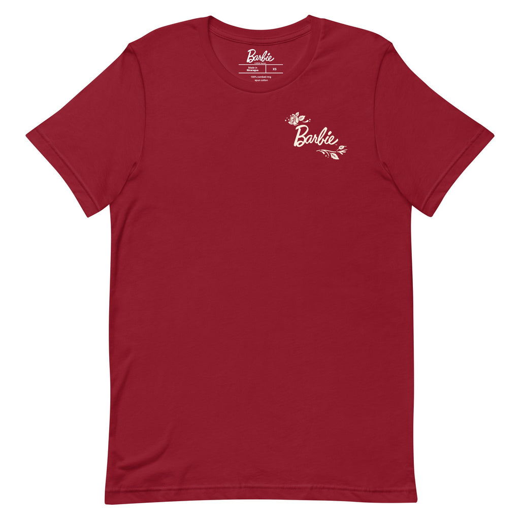 Barbie Día de Muertos Celebrar La Vida Red T-shirt